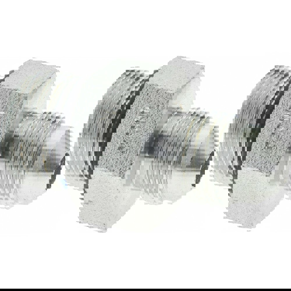 Steel Flared Tube Straight Thread Connector: 1/4